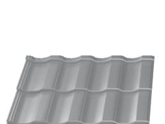 Металлочерепица Геркулес Элит, полиэстер, RAL7004 Серый, 0.45 мм, 2 волны, ЦМ